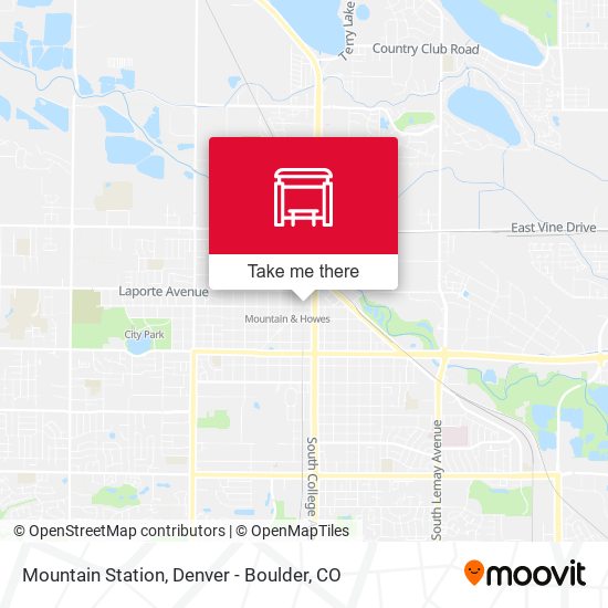 Mountain Station map