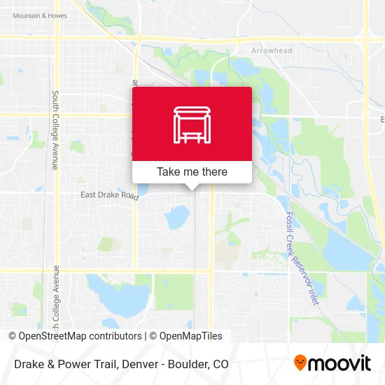 Drake & Power Trail map