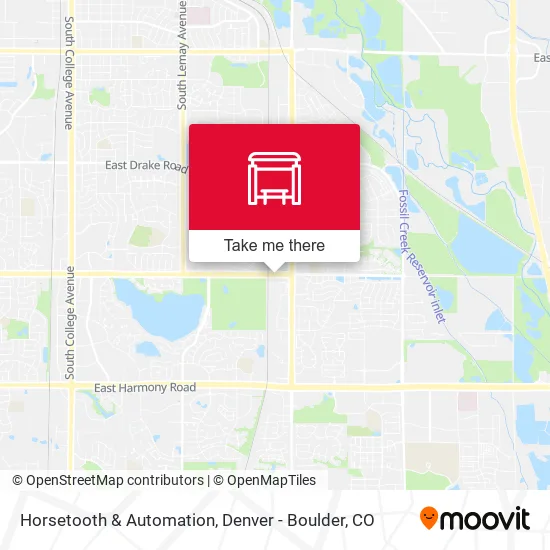 Horsetooth & Automation map