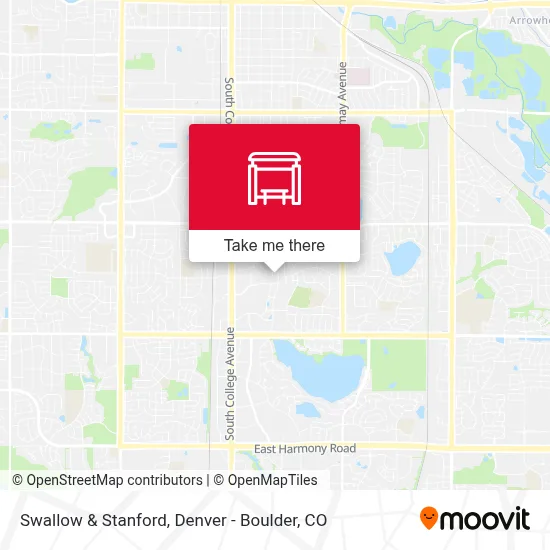 Swallow & Stanford map