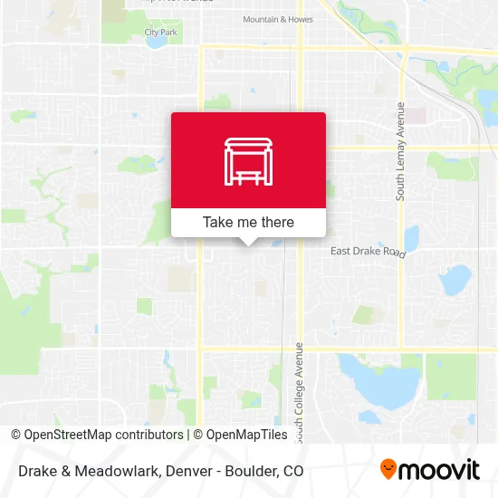 Drake & Meadowlark map