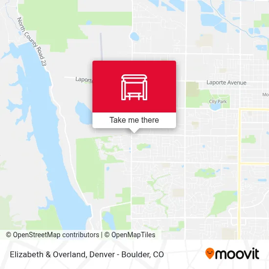 Elizabeth & Overland map