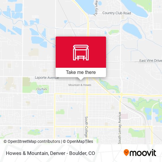 Howes & Mountain map