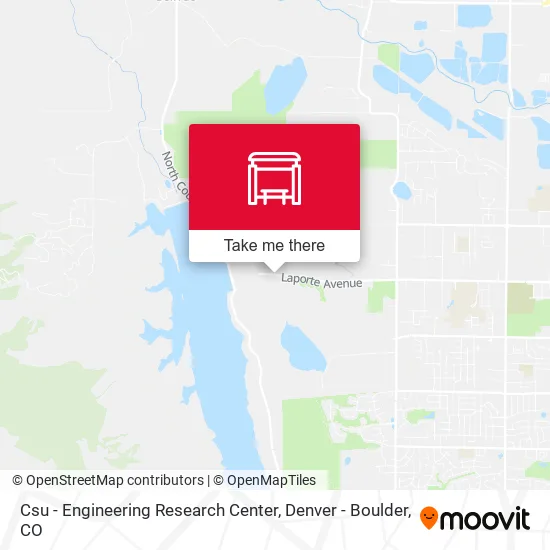 Csu - Engineering Research Center map