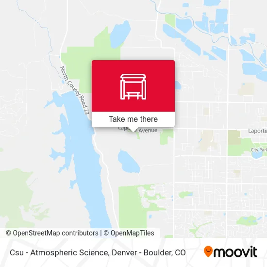 Csu - Atmospheric Science map