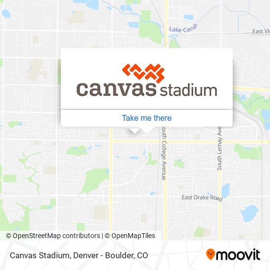 Canvas Stadium map