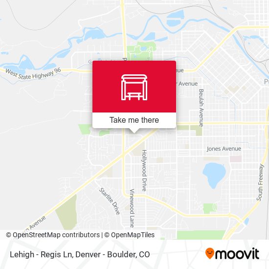 Lehigh  -  Regis Ln map