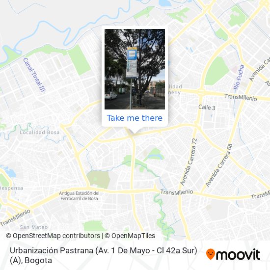 Urbanización Pastrana (Av. 1 De Mayo - Cl 42a Sur) (A) map