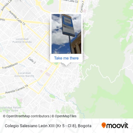 Mapa de Colegio Salesiano León XIII (Kr 5 - Cl 8)