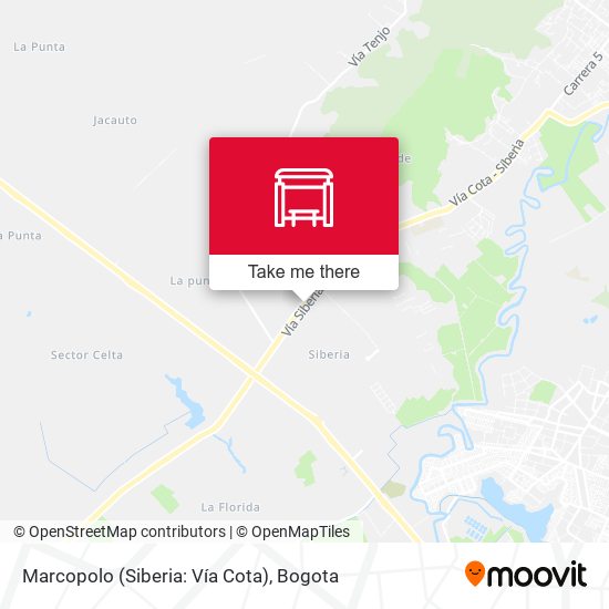 Marcopolo (Siberia: Vía Cota) map