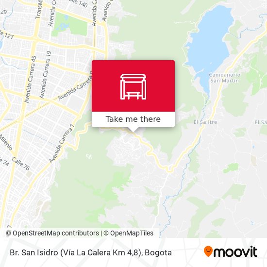 Br. San Isidro (Vía La Calera Km 4,8) map