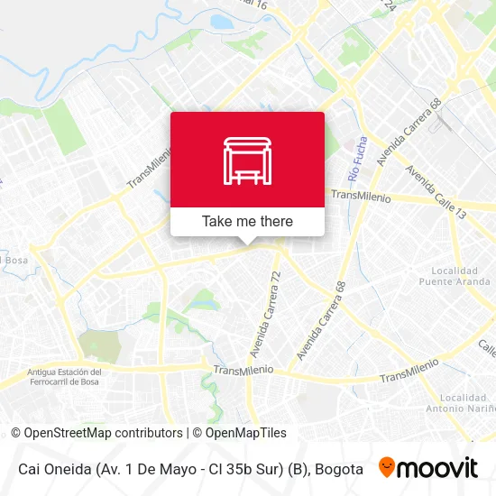 Cai Oneida (Av. 1 De Mayo - Cl 35b Sur) (B) map