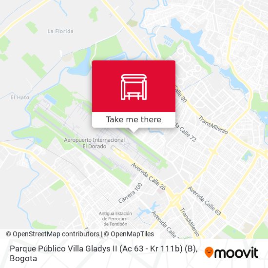 Parque Público Villa Gladys II (Ac 63 - Kr 111b) (B) map