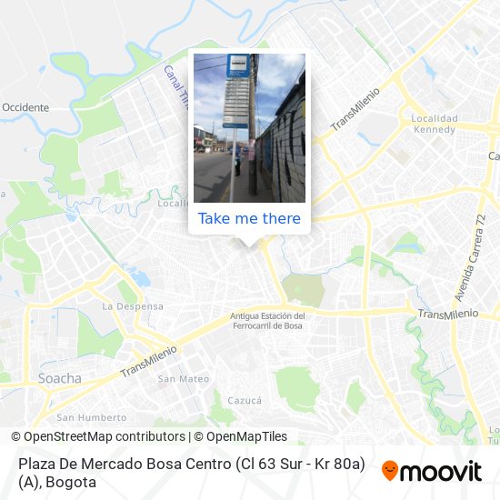 Plaza De Mercado Bosa Centro (Cl 63 Sur - Kr 80a) (A) map