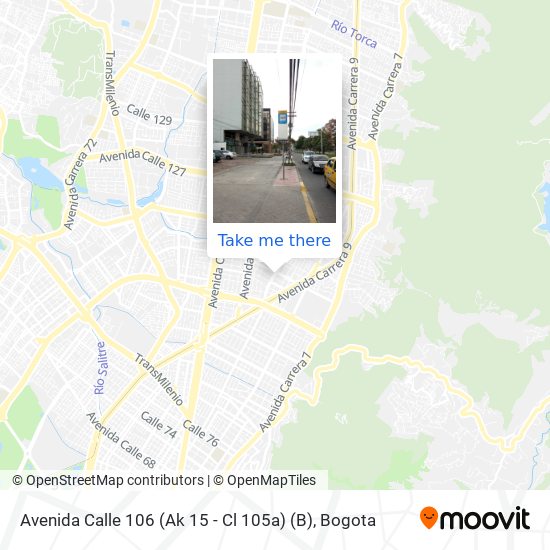 Avenida Calle 106 (Ak 15 - Cl 105a) (B) map