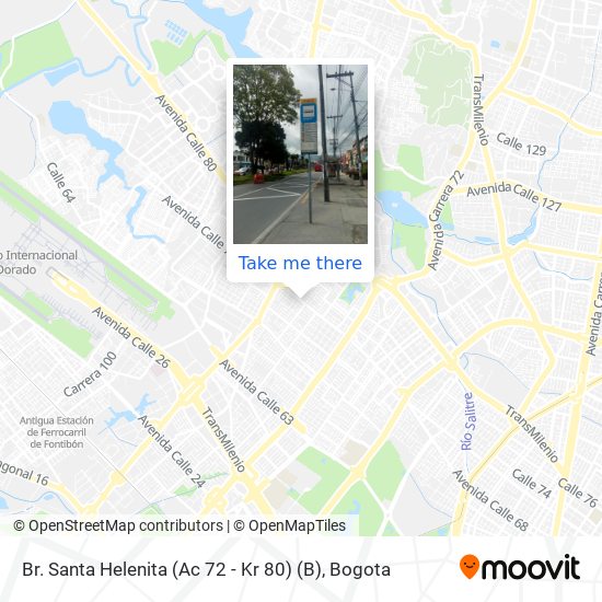 Mapa de Br. Santa Helenita (Ac 72 - Kr 80) (B)