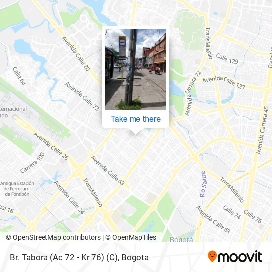 Br. Tabora (Ac 72 - Kr 76) (C) map