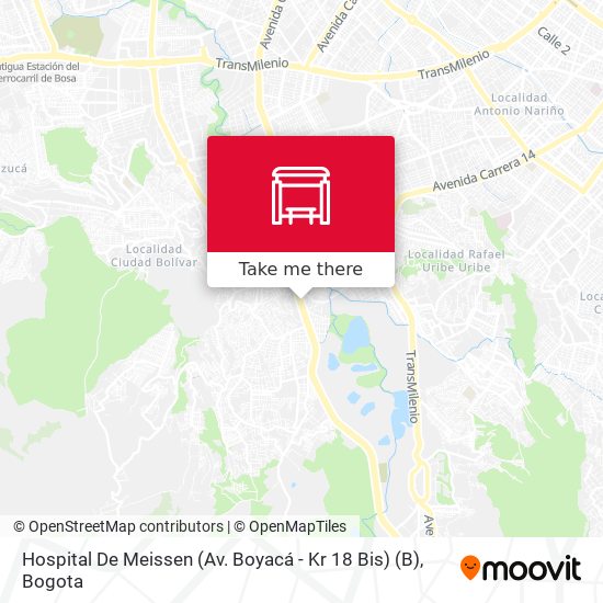 Hospital De Meissen (Av. Boyacá - Kr 18 Bis) (B) map