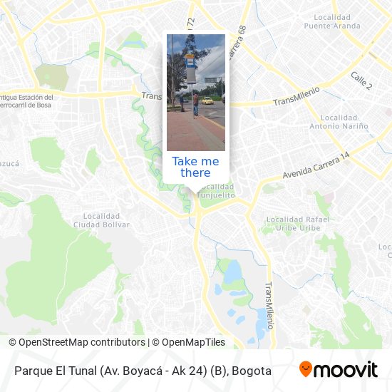 Parque El Tunal (Av. Boyacá - Ak 24) (B) map
