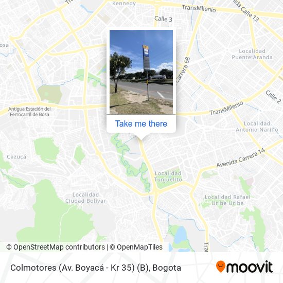 Colmotores (Av. Boyacá - Kr 35) (B) map