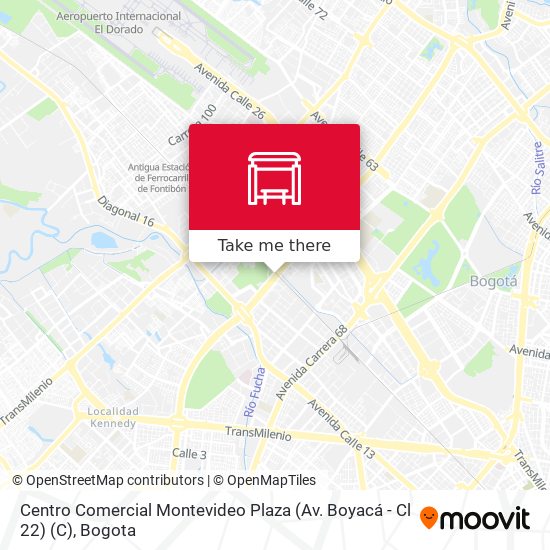 Centro Comercial Montevideo Plaza (Av. Boyacá - Cl 22) (C) map