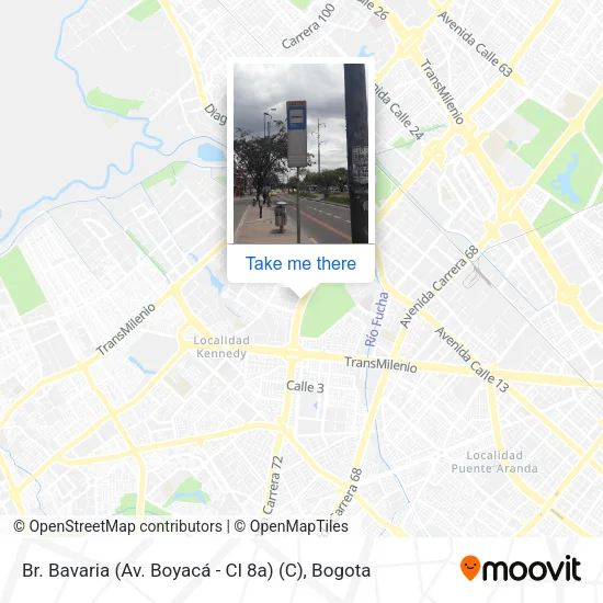Mapa de Br. Bavaria (Av. Boyacá - Cl 8a) (C)