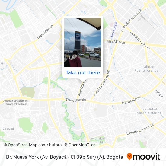 Br. Nueva York (Av. Boyacá - Cl 39b Sur) (A) map