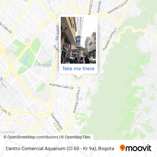 Mapa de Centro Comercial Aquarium (Cl 60 - Kr 9a)