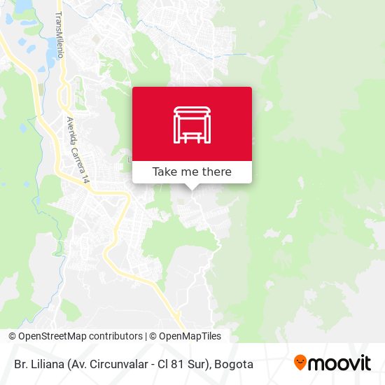 Br. Liliana (Av. Circunvalar - Cl 81 Sur) map