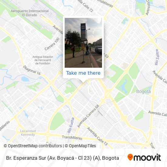 Br. Esperanza Sur (Av. Boyacá - Cl 23) (A) map