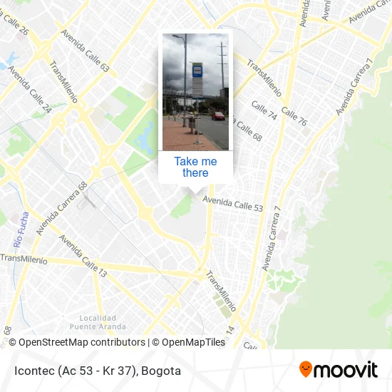 Mapa de Icontec (Ac 53 - Kr 37)