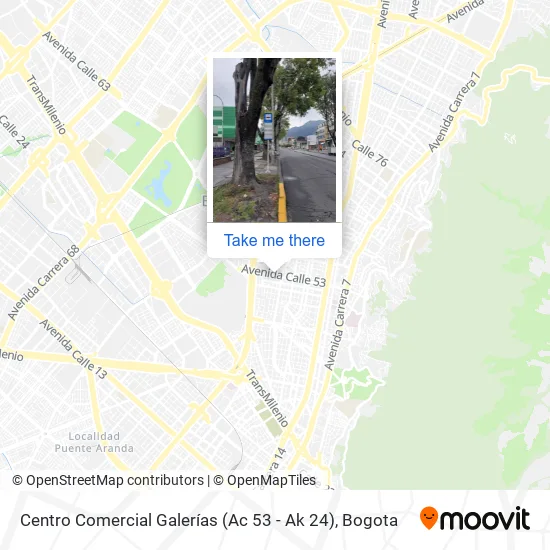 Centro Comercial Galerías (Ac 53 - Ak 24) map