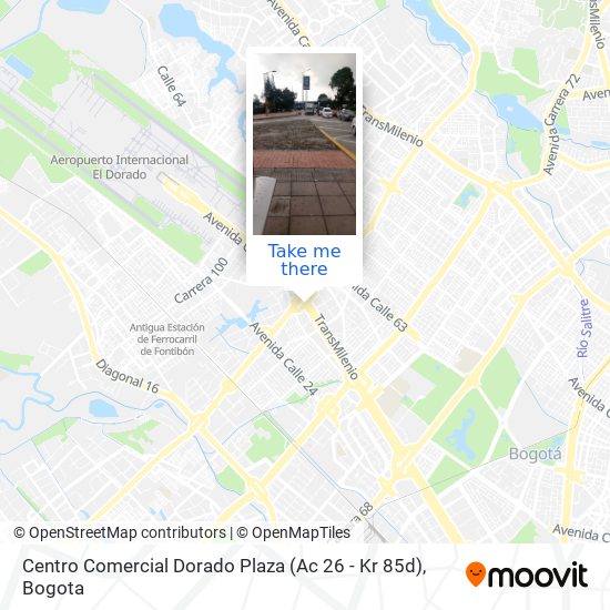 Centro Comercial Dorado Plaza (Ac 26 - Kr 85d) map