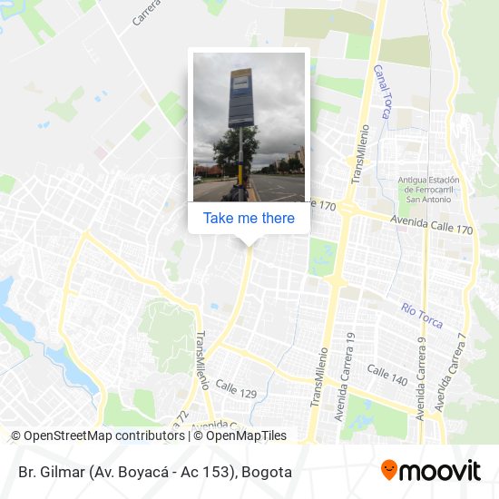 Br. Gilmar (Av. Boyacá - Ac 153) map