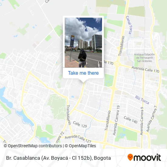 Br. Casablanca (Av. Boyacá - Cl 152b) map