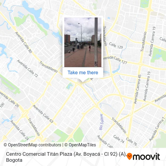 Mapa de Centro Comercial Titán Plaza (Av. Boyacá - Cl 92) (A)