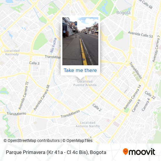 Parque Primavera (Kr 41a - Cl 4c Bis) map