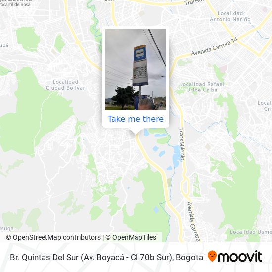 Br. Quintas Del Sur (Av. Boyacá - Cl 70b Sur) map