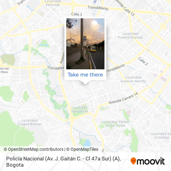 Policía Nacional (Av. J. Gaitán C. - Cl 47a Sur) (A) map