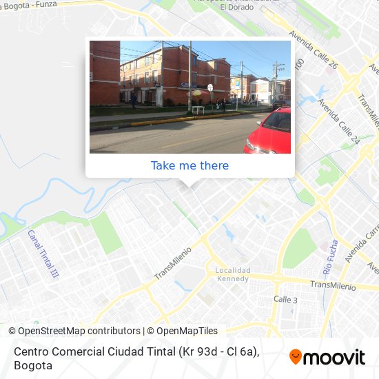 Centro Comercial Ciudad Tintal (Kr 93d - Cl 6a) map