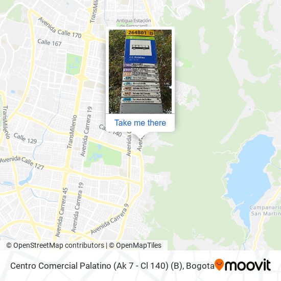 Centro Comercial Palatino (Ak 7 - Cl 140) (B) map