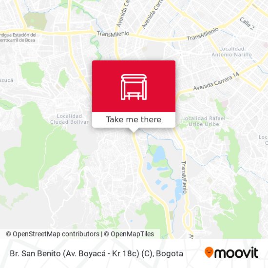Br. San Benito (Av. Boyacá - Kr 18c) (C) map
