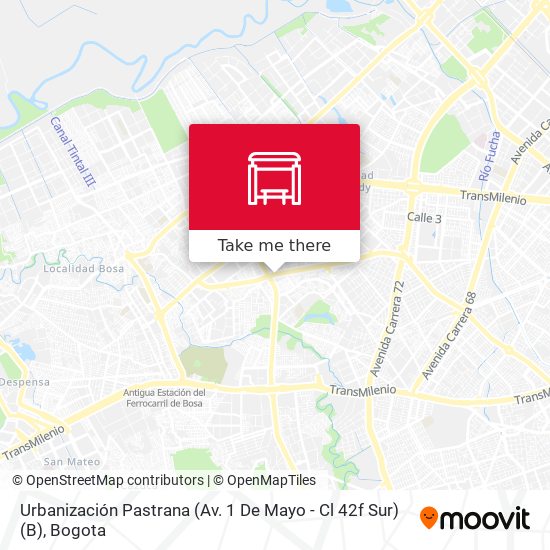 Urbanización Pastrana (Av. 1 De Mayo - Cl 42f Sur) (B) map