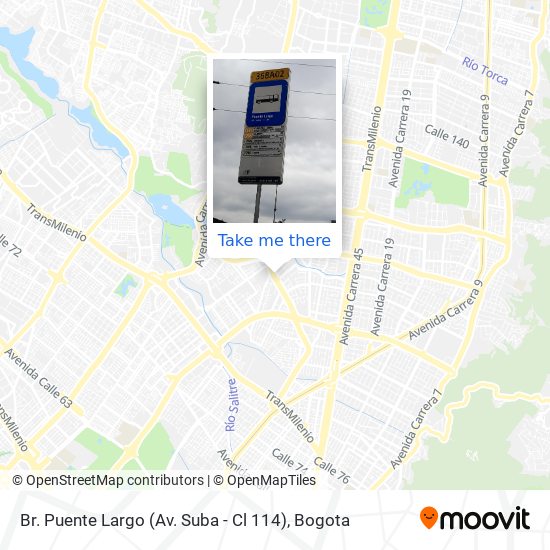 Br. Puente Largo (Av. Suba - Cl 114) map