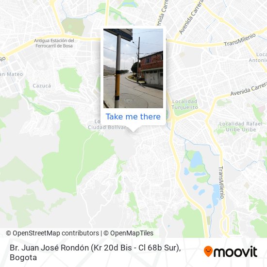 Br. Juan José Rondón (Kr 20d Bis - Cl 68b Sur) map