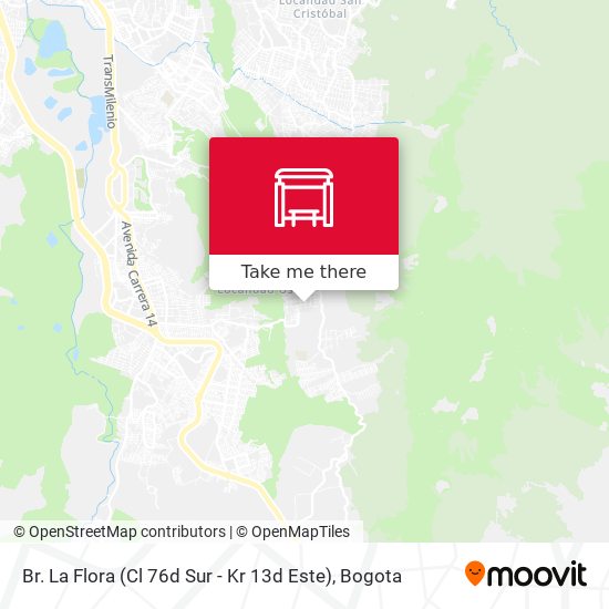 Br. La Flora (Cl 76d Sur - Kr 13d Este) map