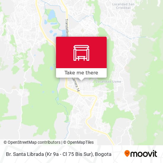 Br. Santa Librada (Kr 9a - Cl 75 Bis Sur) map