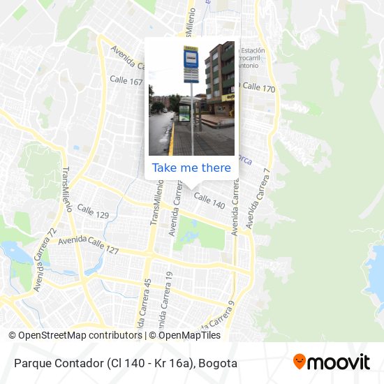 Parque Contador (Cl 140 - Kr 16a) map