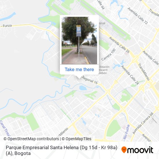 Parque Empresarial Santa Helena (Dg 15d - Kr 98a) (A) map