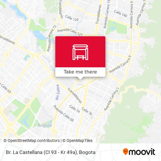 Br. La Castellana (Cl 93 - Kr 49a) map
